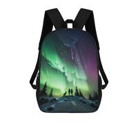 sinyumoney Aurora Connection Night Mochilas Para Niños Mochila Escolar Mochila Escolar Impresa En 3D Para Niños Estudiantes De Primaria Y Secundaria 17inch
