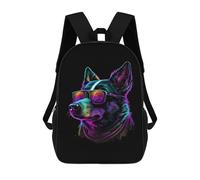 sinyumoney Australian Cattle Dog Mochila Escolar Ligera Para Aeropuerto, Estudiantes Universitarios, Mochila Para Hombres, Mujeres Y Adolescentes 17inch