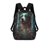 sinyumoney Australian Shepherd Dog Mochila Escolar Infantil Con Impresión 3D, Mochila Escolar Informal Para Niños De Primaria Y Secundaria 17inch