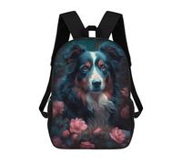 sinyumoney Australian Shepherd Dog Mochila, Mochila Infantil, Mochila Escolar Para Estudiantes, Mochila Para Libros, Mochila Escolar Impresa En 3D Para Niños Y Niñas 17inch