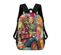sinyumoney Autumn Fashion with Cat Mochilas Para Niños 17inch Mochila Escolar Mochila Escolar Impresa En 3D Para Niños De Primaria Y Secundaria