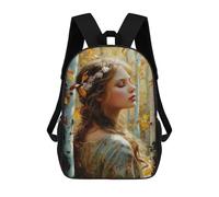 sinyumoney Autumnal Forest Fantasy Mochilas Para Niños 17inch Mochila Escolar Mochila Escolar Impresa En 3D Para Niños De Primaria Y Secundaria