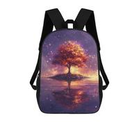 sinyumoney Autumnal Serenity Reflections Mochila Escolar Ligera Mochila Escolar De Día Mochila Para Libros Para La Universidad Para Acampar Aventuras Al Aire Libre Y Viajes Diarios 17inch