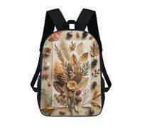 sinyumoney Autumnal Still Life with Natural Elements Mochila Infantil, Mochila Escolar Infantil, Mochilas Escolares Impresas En 3D Para Niños Y Estudiantes Adolescentes 17inch