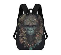 sinyumoney Baboon Wild Animal Unreal Mochilas Escolares Impresas En 3D, Mochila Escolar Informal Para Niños, Mochila Escolar De Moda Para Estudiantes De Secundaria 17inch