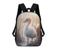 sinyumoney Baby Crane Bird in Golden Light Mochilas Escolares Para El Trabajo, Negocios, Universidad, Escuela Para Adolescentes, Chicas, Chicos, Mujeres Y Hombres 17inch