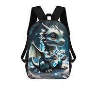 sinyumoney Baby Dragon Mochila Escolar, Mochila Infantil Para Niños Y Adolescentes, Regalos, Mochilas De Día Con Impresión 3D, Mochila Escolar, Mochila Para Libros 17inch