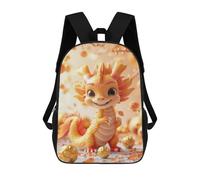 sinyumoney Baby Dragon Mochila Escolar Mochilas Escolares Para Niñas Y Niños Mochila Con Bolsillo Mochila Escolar De Moda Mochila Infantil 17inch