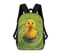 sinyumoney Baby Duckling in Water Mochila Escolar Resistente Al Agua, Mochila Escolar De Negocios Para Hombres/mujeres 17inch
