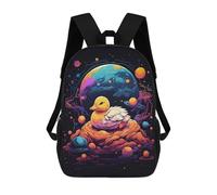 sinyumoney Baby Ducks Sleeping Clouds Mochilas Para Niños Mochila Escolar Mochila Escolar Impresa En 3D Para Niños Estudiantes De Primaria Y Secundaria 17inch