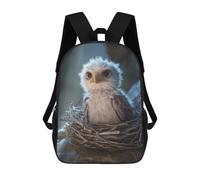 sinyumoney Baby Eagle in Nest Mochilas Para Niños 17inch Mochila Escolar Mochila Escolar Impresa En 3D Para Niños De Primaria Y Secundaria
