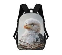 sinyumoney Baby Eagle Portrait Mochila Escolar Infantil Impresa En 3D 17inch Mochilas De Moda Para Niños De Primaria Y Secundaria