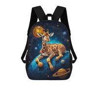 sinyumoney Baby Giraffe Lying Space Mochilas Mochilas Infantiles Mochila Escolar Mochila Escolar Infantil Impresa En 3D Mochilas De Viaje De Moda Para Niños De Primaria Y Secundaria 17inch