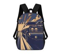 sinyumoney Bad Boy Mochila Con Bolsillo Mochilas Impresas En 3D, Mochilas De Viaje, Mochilas Para Libros, Mochila Escolar Para Niños 17inch