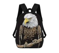 sinyumoney Bald Eagle Bird Wildlife Mochilas Infantiles Impresas En 3D Para Niños. Mochilas De Viaje De Moda Para Niños. Mochila Escolar Para Estudiantes De Primaria Y Secundaria.