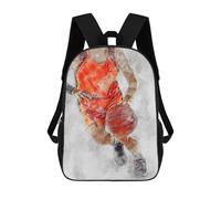 sinyumoney Basketball 9 Mochilas Escolares, Mochilas Para Portátil, Mochilas Para Camping, Aventuras Al Aire Libre Y Viajes Diarios 17inch