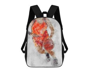 sinyumoney Basketball 9 Mochilas Escolares, Mochilas Para Portátil, Mochilas Para Camping, Aventuras Al Aire Libre Y Viajes Diarios 17inch