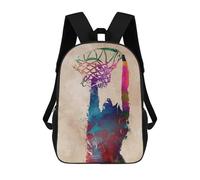 sinyumoney Basketball Player Mochila Escolar/de Trabajo/para Portátil Para Hombres, Mujeres Y Adolescentes 17inch