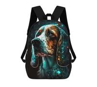 sinyumoney Beagle Dog Magic Mochilas Impresas En 3D Para Niños, Mochila Escolar, Mochila Informal Para Exteriores, Mochila Informal De Moda Para Niños, Lindas Bolsas De Viaje 17inch