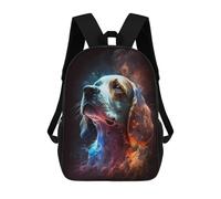 sinyumoney Beagle Dog Mochilas Impresas En 3D Para Niños, Mochila Escolar, Mochila Informal Para Exteriores, Mochila Informal De Moda Para Niños, Lindas Bolsas De Viaje 17inch