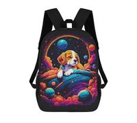 sinyumoney Beagle Puppy Sleeping Mochila Escolar Para Niñas 17inch Mochila Informal Ligera Para Niños Y Niñas, Ideal Para Estudiantes De Secundaria
