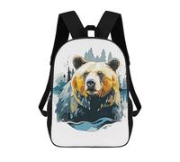 sinyumoney Bear Minimalist Mochila Escolar, Mochila De Viaje Resistente Al Agua, Mochila Para Computadora Para Niñas, Niños Y Adolescentes 17inch