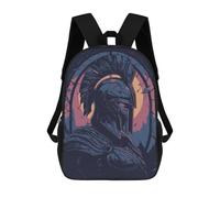 Sinyumoney Bear Pink Silhouette Fores Mochilas Escolares Para Niños, Bolsa De Escuela Impresa En 3D Para Niños, Estudiantes De Primaria Y Universidad, Romanian Fighter, 17"