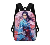 sinyumoney Beatiful Girls Flowers 1 Mochila Ronaldo, Mochila Infantil, Mochila Escolar Para Estudiantes, Mochila Para Libros, Mochila Escolar Impresa En 3D Para Niños Y Niñas, 17inch