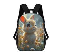sinyumoney Beautiful Bunny Cartoon Mochila Ligera Para Aeropuerto, Estudiantes Universitarios Y Mochileros: Perfecta Para Viajes, Trabajo Y Uso Diario 17inch