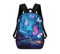 sinyumoney Beautiful Butterfly Mochila Escolar, Mochila De Negocios, Mochila Impermeable Para Libros Para Hombres, Mujeres Y Adolescentes 17inch
