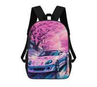 sinyumoney Beautiful Cars Mochilas Impresas En 3D Para Niños, Mochila Escolar, Mochila De Moda Para Niños De Primaria Y Secundaria 17inch