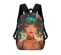 sinyumoney Beautiful Cute Anime Girl Mochila Escolar Para Secundaria Y Preparatoria. Mochila Informal Para Hombres, Mujeres Y Adolescentes. 17inch