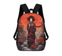 sinyumoney Beautiful Girls 2 Mochilas Para Niños Mochila Escolar Mochila Escolar Impresa En 3D Para Niños Estudiantes De Primaria Y Secundaria 17inch