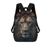 sinyumoney Beautiful Lion Portrait Mochilas Infantiles Mochila Escolar Impresa En 3D Para Niños Mochilas De Viaje Bolsas Para Libros Para Niños 17inch Mochila Escolar