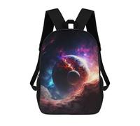 sinyumoney Beautiful Sky in Space Mochila Escolar Infantil Estampada Para Adultos Y Niños, Mochila De Viaje Para El Día A Día 17inch
