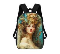 sinyumoney Beautiful Woman Mochila Escolar Para Niñas Mochila Impermeable Mochila Informal De Día Mochila Ligera Para Niño Y Niña Mochila Escolar 17inch