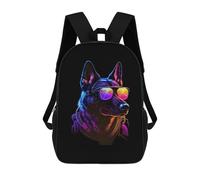 sinyumoney Belgian Malinois Mochilas Para Niños Y Estudiantes, Mochilas Escolares Impresas En 3D, Mochilas Para Estudiantes De Primaria Y Secundaria, Mochilas Para Niños Y Niñas 17inch