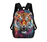 sinyumoney Bengal Tiger Banksy Art Mochila Escolar Infantil Impresa En 3D Para Niños, Mochilas De Viaje, Bolsas Para Libros, Mochila Escolar Infantil 17inch