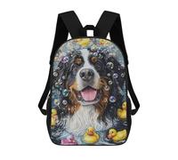 sinyumoney Bernese Mountain Dog Mochilas Para Niños Y Estudiantes, Mochilas Escolares Impresas En 3D, Mochilas Para Estudiantes De Primaria Y Secundaria Para Niños Y Niñas 17inch