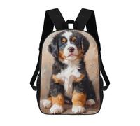 sinyumoney Bernese Mountain Dog Puppy Mochilas Infantiles Escolares Impresas En 3D, Mochilas Para Niños, Mochilas De Viaje Para Niños Y Niñas, Mochilas Escolares Para Niños 17inch