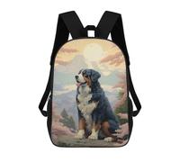 sinyumoney Bernese Mountain Mt Fuji Mochila Escolar, Mochila Para Portátil, Mochila Unisex Informal Para La Escuela/trabajo/viajes 17inch