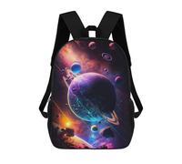 sinyumoney Beyond The Horizon Galaxie Mochila Escolar, Mochila De Viaje Resistente Al Agua, Mochila Para Computadora Para Niñas, Niños Y Adolescentes 17inch
