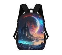 sinyumoney Beyond The Universe Mochilas Escolares Mochilas Escolares De Secundaria Mochila Informal Para Acampar Aventuras Al Aire Libre Y Viajes Diarios 17inch