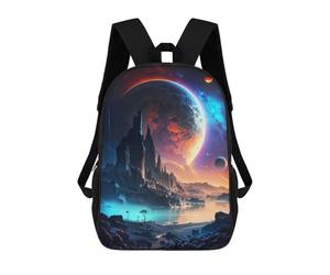 sinyumoney Beyond The Universe Mochilas Para Niños Mochila Escolar Mochila Escolar Impresa En 3D Para Niños Estudiantes De Primaria Y Secundaria 17inch