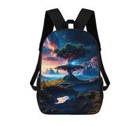 sinyumoney Big Tree Mochila Escolar De 17 Pulgadas Impresa En 3D Mochilas Infantiles Mochila Genial Impresa En 3D Para Niños De Primaria Y Secundaria