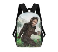 sinyumoney Bigfoot Brew Mochila Escolar Infantil Impresa En 3D Para Niños, Mochilas De Viaje, Bolsas Para Libros, Mochila Escolar Infantil 17inch