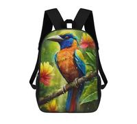 sinyumoney Bird In Paradise Mochila Escolar Impresa En 3D Para Niños Y Niñas, Mochila Para Portátil Para Niños/estudiantes/adultos 17inch
