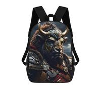 sinyumoney Bison Armor Mochila Escolar, De Negocios, Resistente, Para Portátil, Para Camping, Aventuras Al Aire Libre Y Viajes Diarios 17inch