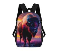 sinyumoney Bison Mochila De Día Mochila De Negocios Mochila Impermeable Para Libros Para Hombres/mujeres 17inch