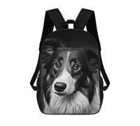 sinyumoney Black Dog Mochila Infantil Con Impresión 3D, Mochila Escolar Para Niños, Mochila Informal Divertida Para Niños Y Adolescentes 17inch